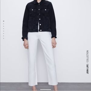 Black Zara jean jacket ! Normal wear